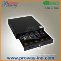 Black RJ11 port 3-position lock pos cash drawer